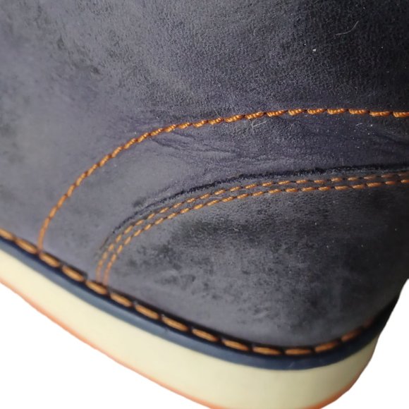 Boys Clarks Leather Ankle Boots, size 4M Grape Purple - Picture 6 of 6